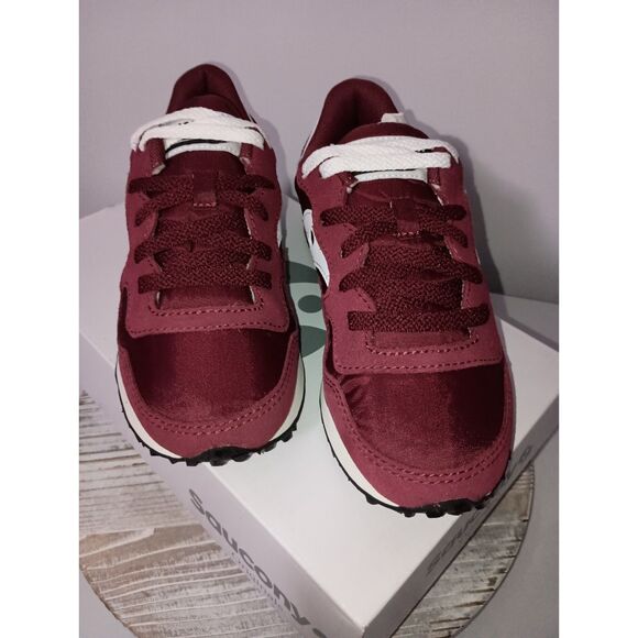 Saucony Kids Sneakers in Burgundy and White - Picture 2 of 11